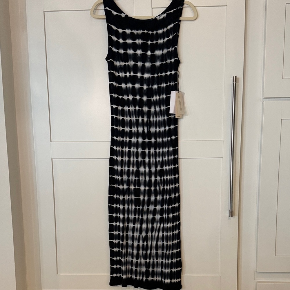 Nation LTD Monochrome Patterned Maxi Dress